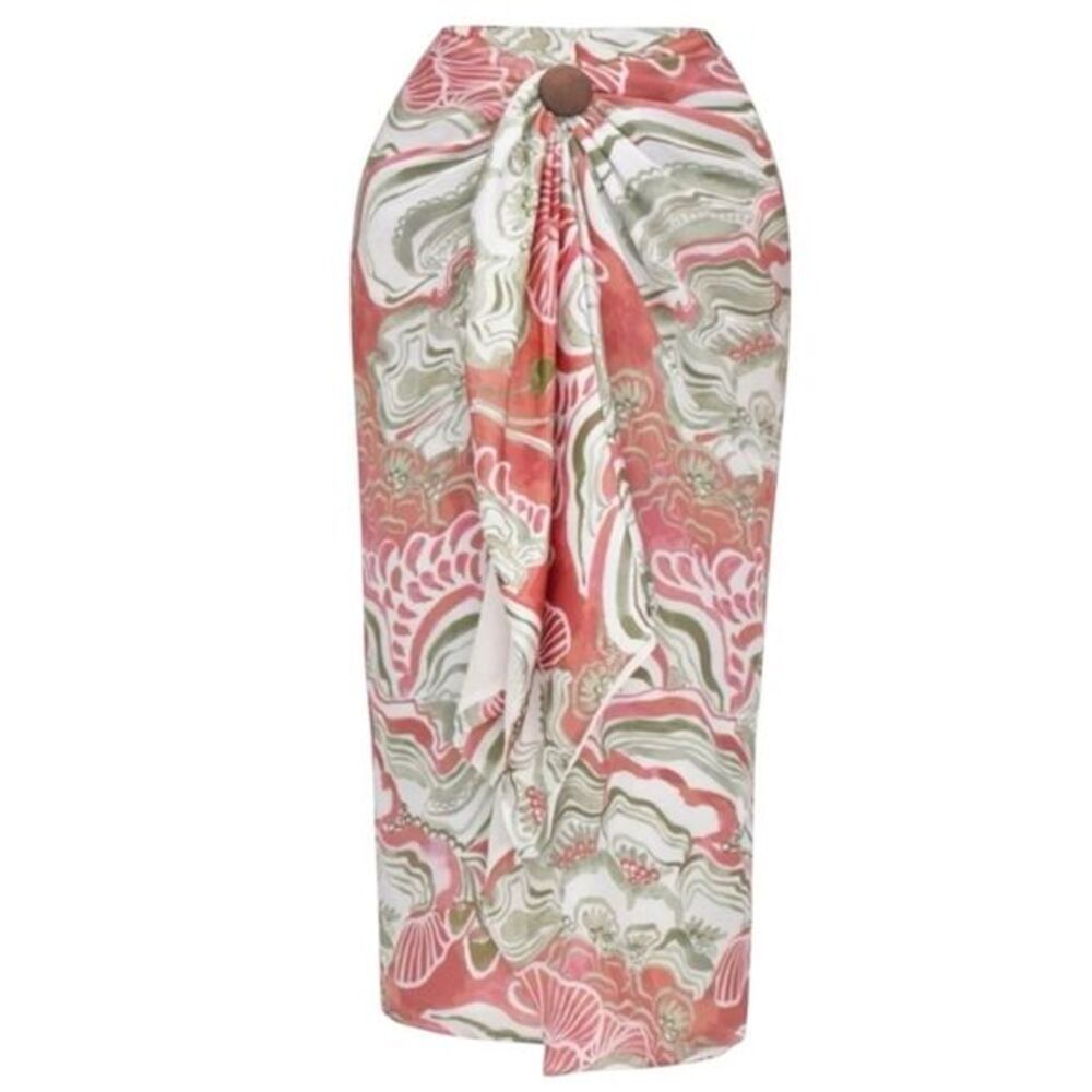 Andrea Iyamah Behati Mushroom Skirt Size S